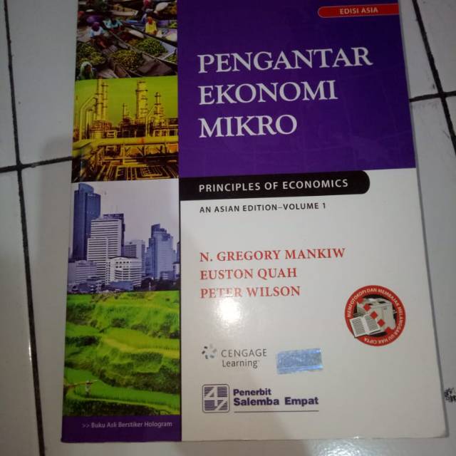 Jual Pengantar Ekonomi Mikro Edisi Asia By N Gregory Mankiw Shopee