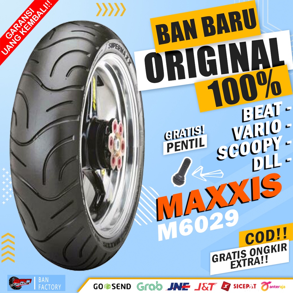 Jual BAN MOTOR MATIC TUBLES RING 14 BAN MOTOR DEPAN BELAKANG BEAT VARIO