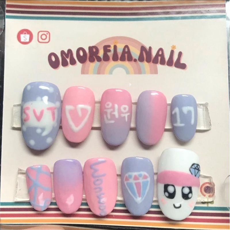 Jual FAKE NAILS SEVENTEEN JH PRESS ON NAILS Shopee Indonesia