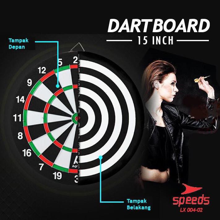 Jual Bisa Cod Papan Dart Board Game Pro Panahan Dinding Ukuran