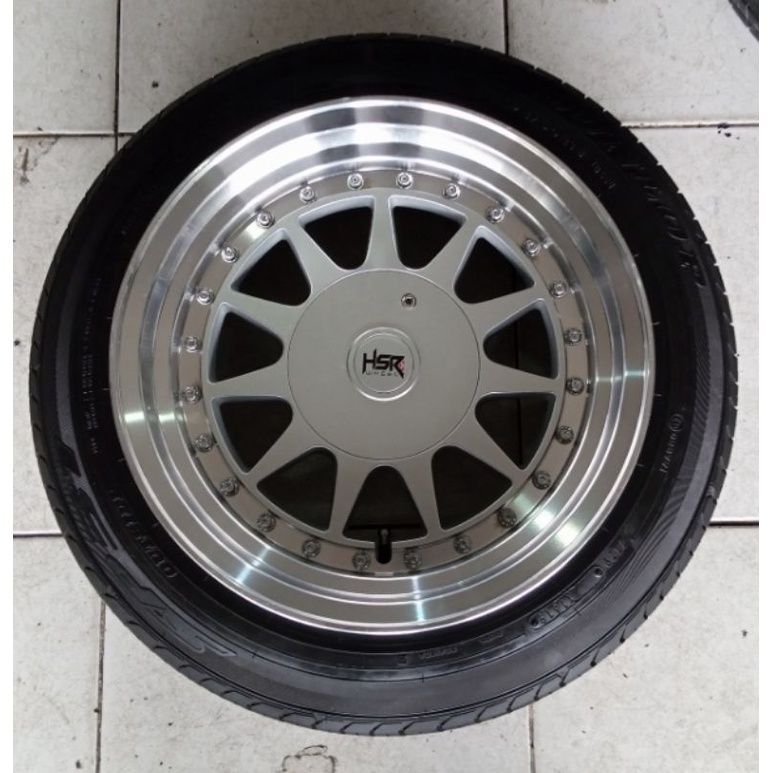 Jual Velg Mobil Bekas Ikmazu Hsr Ring 15 H4x100 114 Plus Ban Dunlop