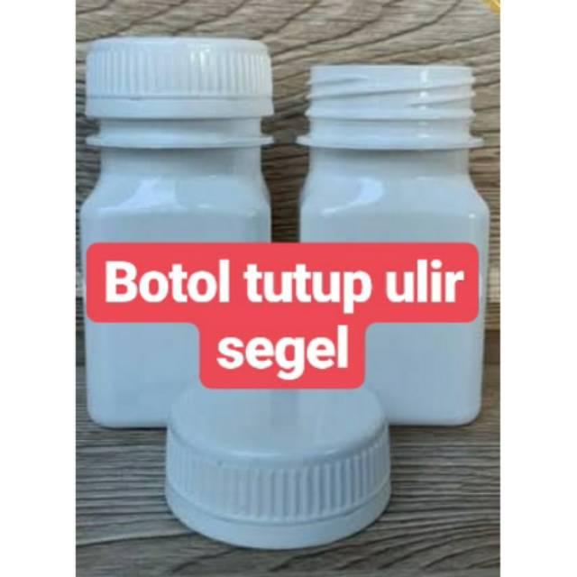 Jual Botol Kapsul Putih Isi 30 Kapsul Tutup Ulir Shopee Indonesia