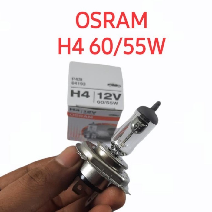 Jual Bohlam Lampu Headlamp OSRAM H4 12V 60 55w 60 55 W Asli Shopee