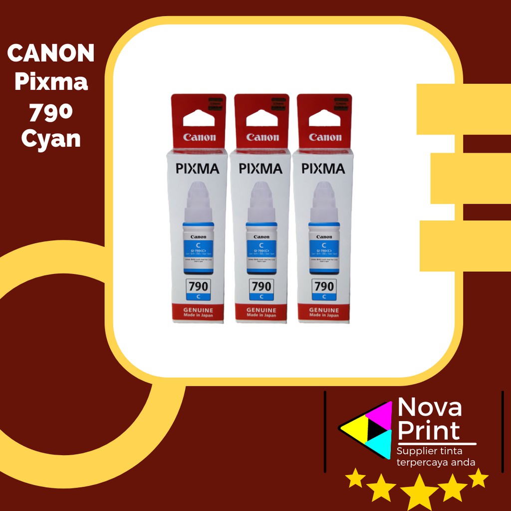 Jual Tinta Canon Pixma Gl 790 Original Ink Refill Series Tinta Printer