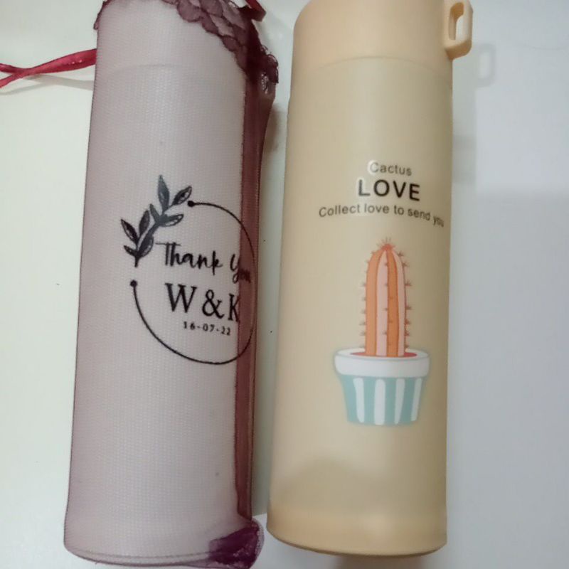 Jual Souvenir Botol Tumbler Kaktus Cetak Custom Shopee Indonesia