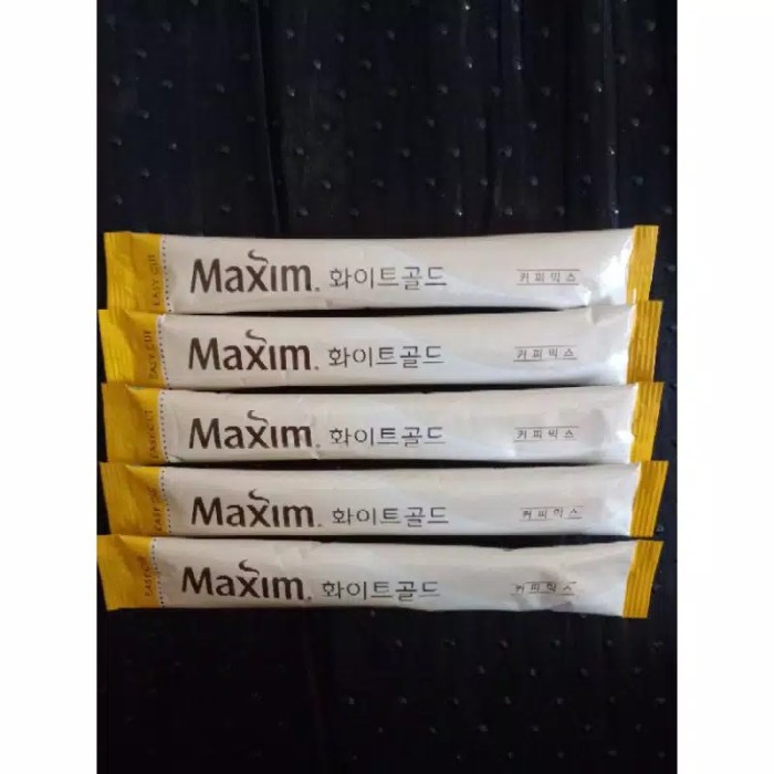 Jual Maxim White Gold Coffee Korean Kopi Shopee Indonesia