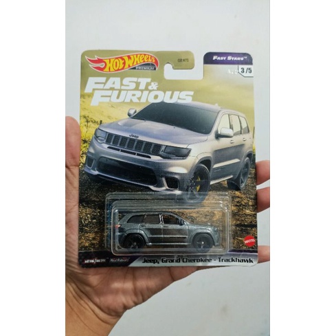 Jual Hot Wheels Jeep Grand Cherokee Trackhawk Fast And Furious Fast