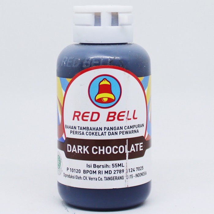 Jual Red Bell Pasta Dark Chocolate 55ml RedBell Perisa Cokelat Dan