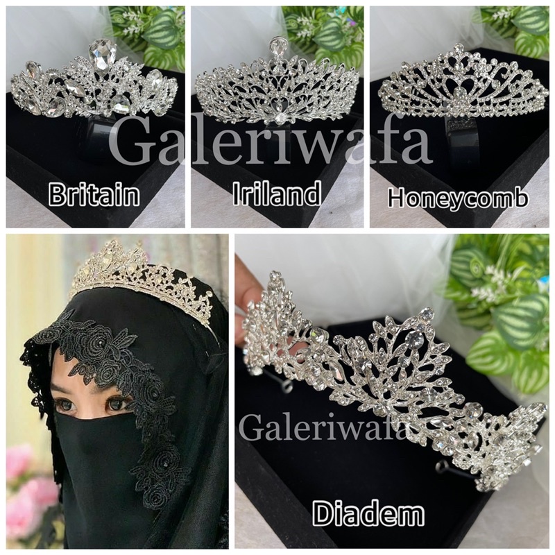 Jual Mahkota Hijab Mahkota Wisuda Mahkota Murah Crown Tiara Mahkota