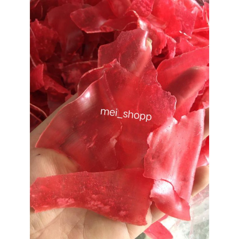 Jual KERUPUK MERAH LONTONG ASLI PADANG 1000 GRAM MENTAH Shopee