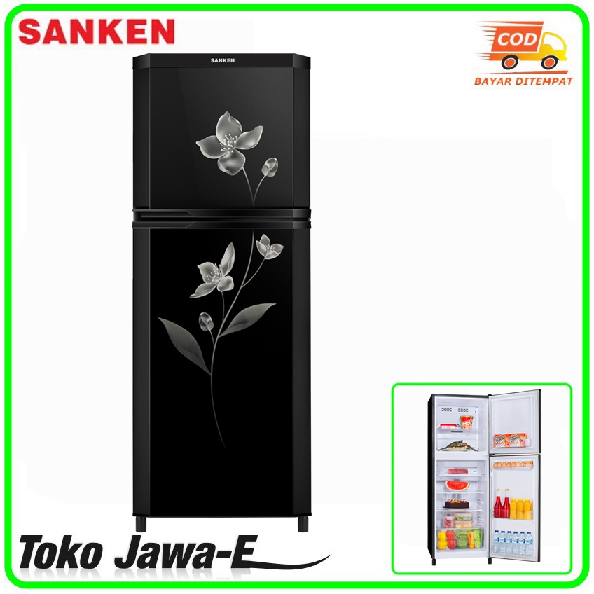 Jual KULKAS SANKEN 2 PINTU SK V230F BK Kapasitas 230 Liter Shopee