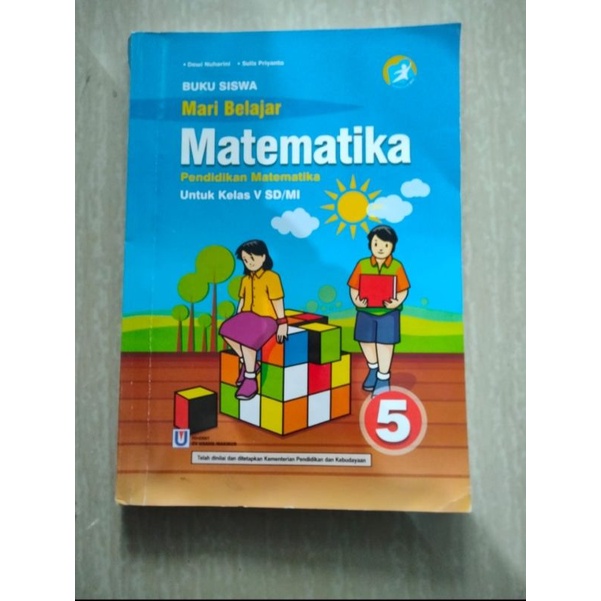 Jual Matematika SD Kelas 5 USAHA MAKMUR Shopee Indonesia