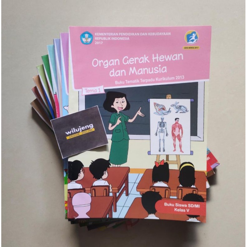 Jual Buku Siswa Dikbud SD MI Kelas 5 Tema 1 2 3 4 5 6 7 8 9 Revisi