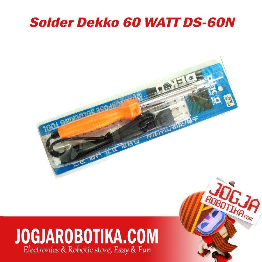 Jual SOLDER DEKKO 60 WATT 60W DS 60N DS60N SOLDERING IRON Shopee