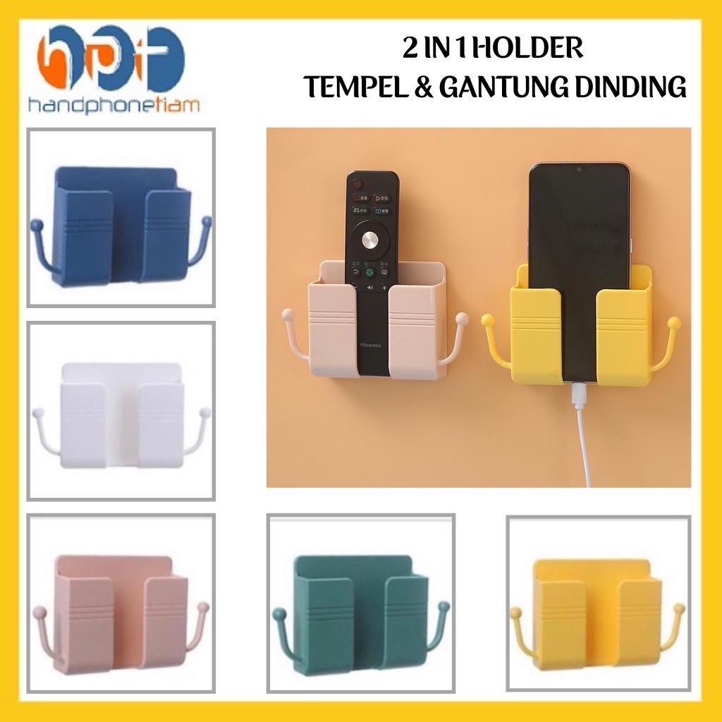 Jual Rak Holder Tempel Dinding Dengan Gantungan Hook In Tempat