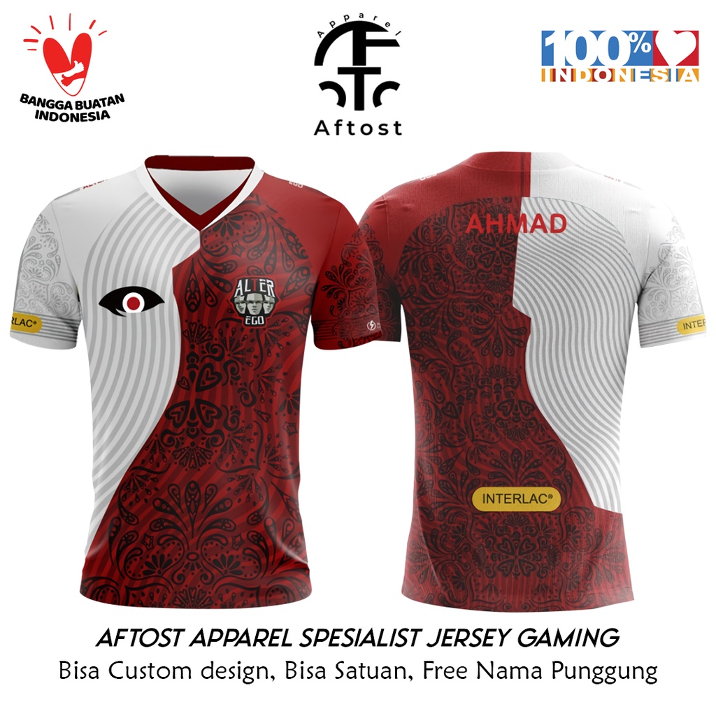 Jual BAJU JERSEY GAMING ALTER EGO TEBARU 2021 JERSEY GAMING ALTER EGO