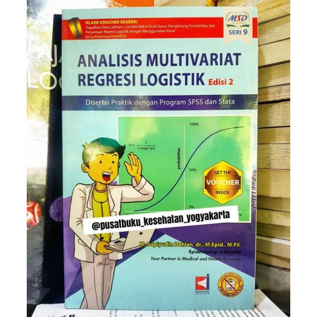 Jual Buku Analisis Multivariat Regresi Logistik Sopiyudin Dahlan