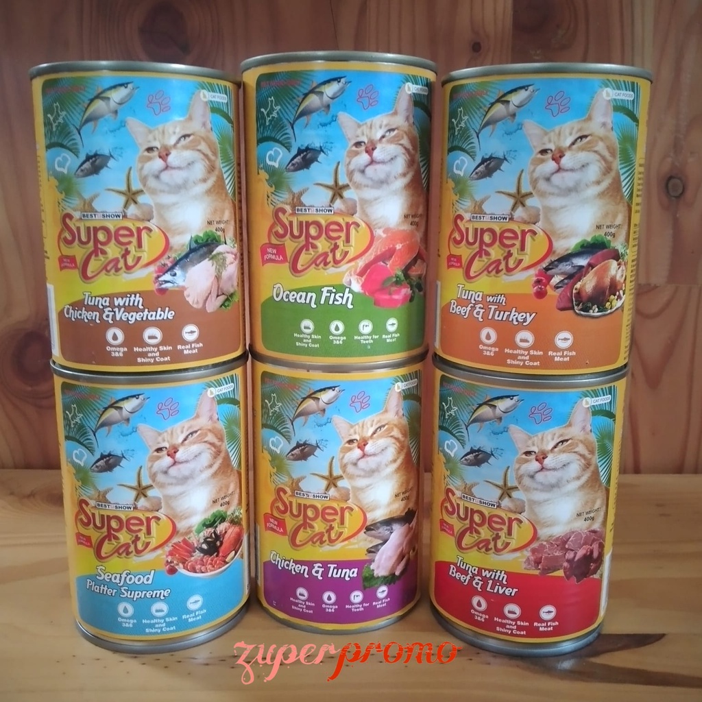 Jual Super Cat Can Adult Gr Makanan Basah Kucing Dewasa Super