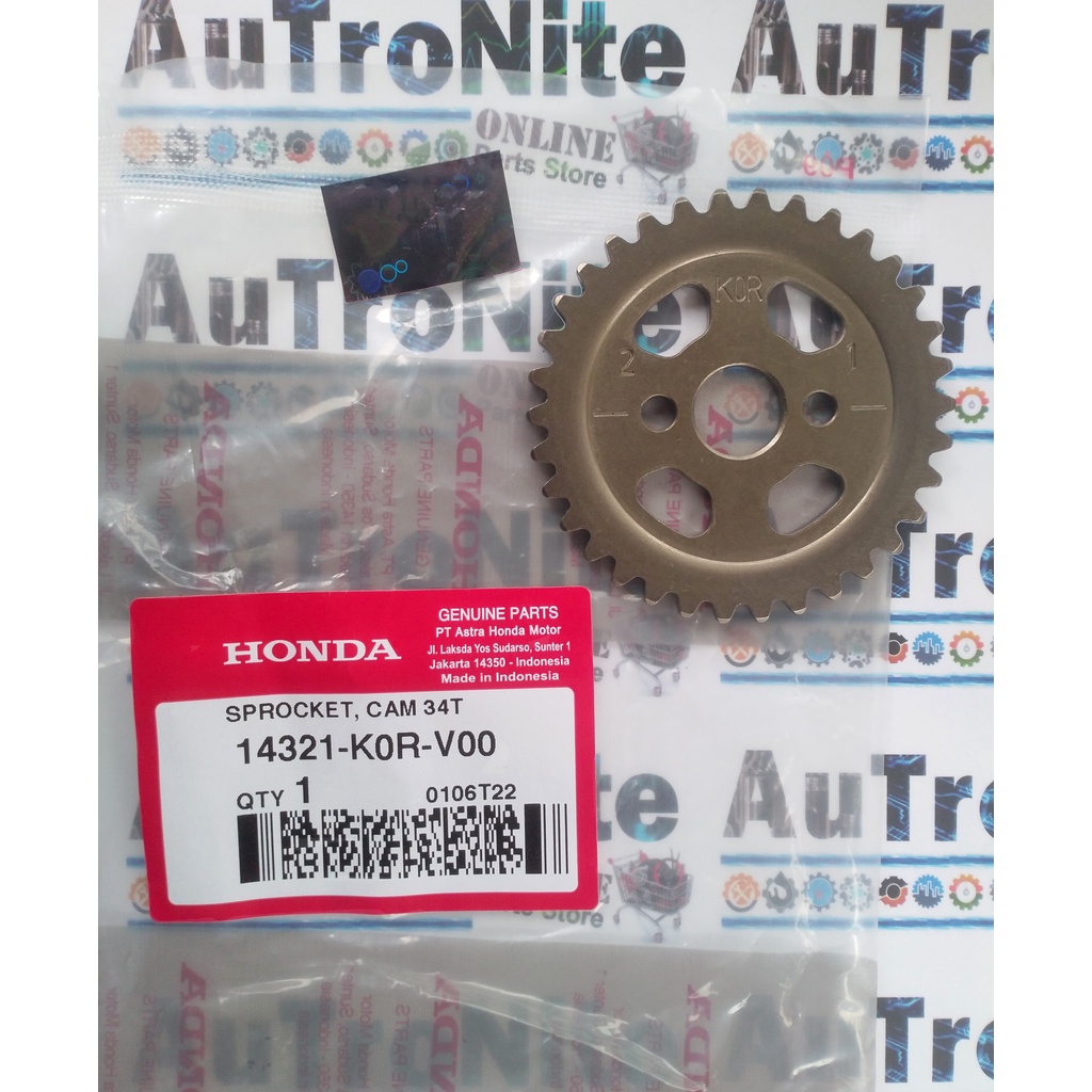 Jual Gear Sentrik Penggerak Klep Sprocket Cam T K R V