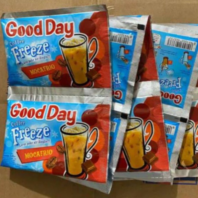 Jual Good Day Coffee Freeze Mocafrio Renceng Isi Sachet Shopee