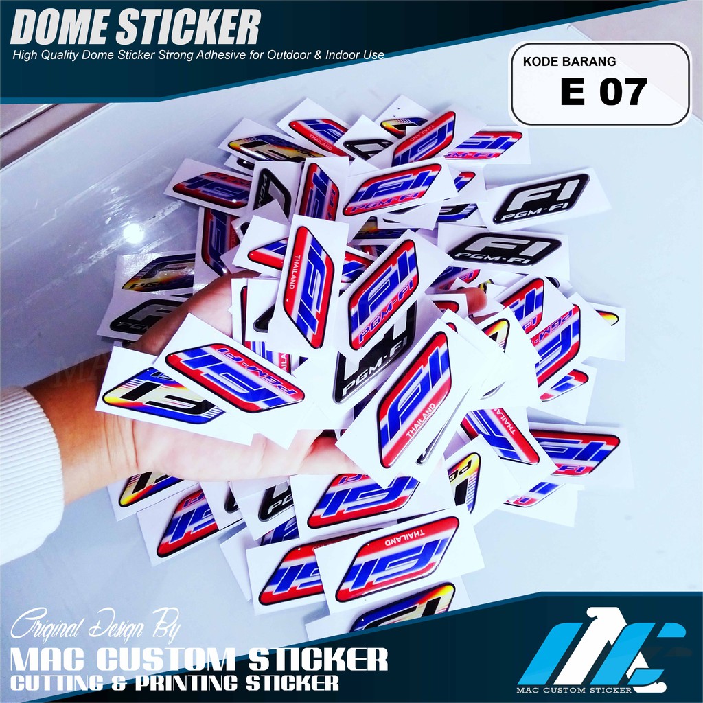 Jual E Stiker Timbul Fi Emblem Fi Sticker Logo Fi Shopee