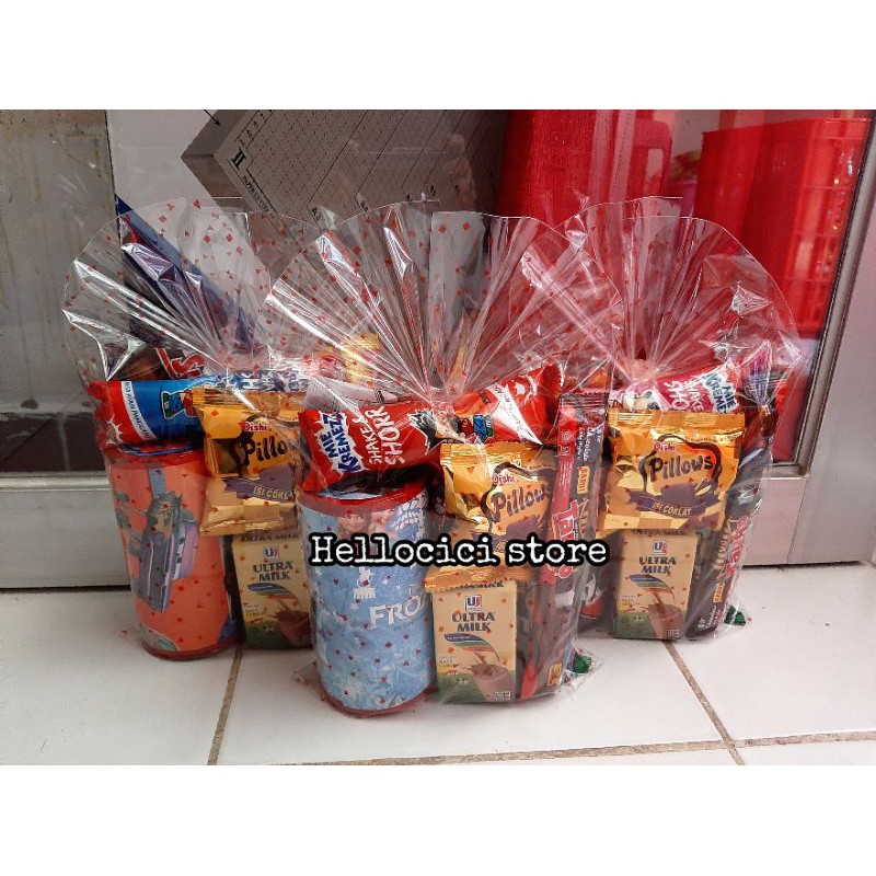 Jual Free Card Hbd Parcel Bingkisan Snack Kemasan Ulang Tahun Shopee