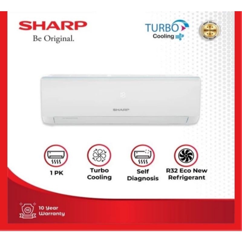 Jual Ac Sharp Ah A Ucy Zcyn Pk Turbo Cool R Pk Garansi Resmi