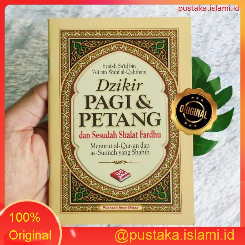 Jual Buku Saku Dzikir Pagi Petang Dan Sesudah Shalat Fardhu Ukuran A6