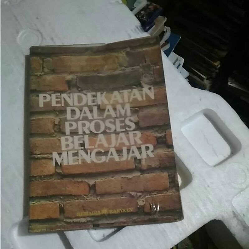 Jual Buku Pendekatan Dalam Proses Belajar Mengajar Buku Klasik Jadul