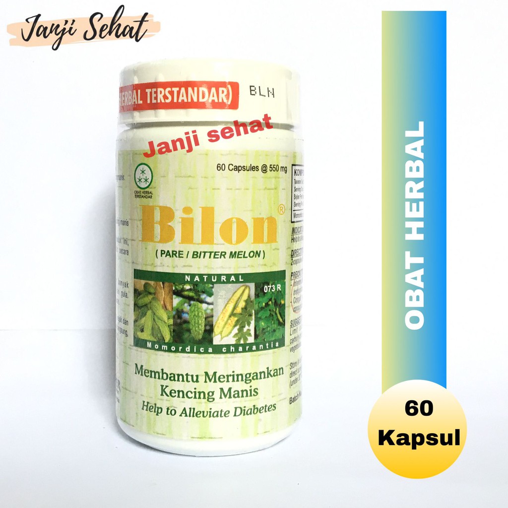 Jual BILON 60 Kapsul Ekstrak Pare Shopee Indonesia