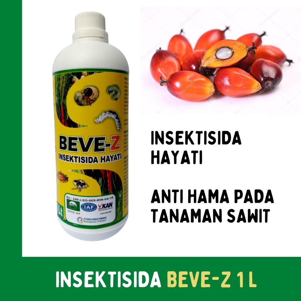 Jual Pestisida Kelapa Sawit Beauveria Bassiana Beve Z Cair Liter