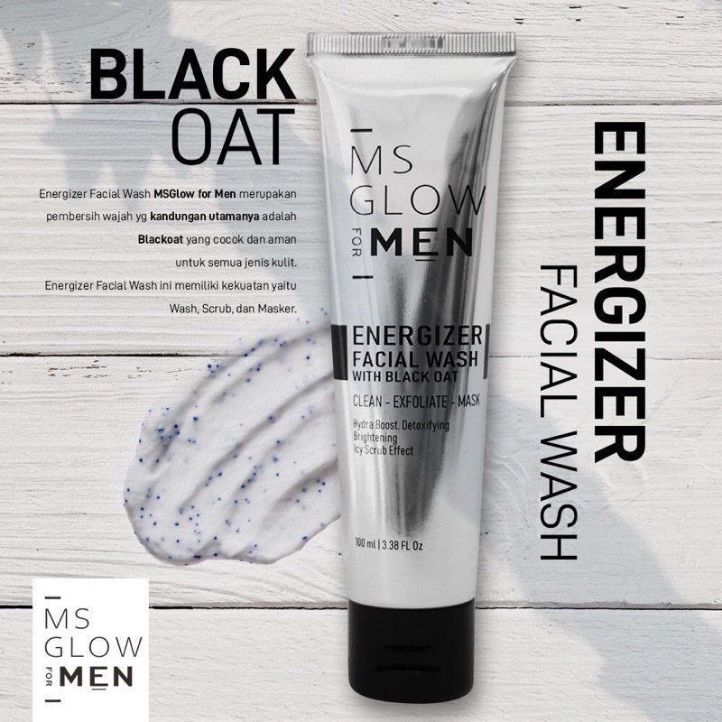 Jual Ms Glow For Men Facial Wash Ml Shopee Indonesia