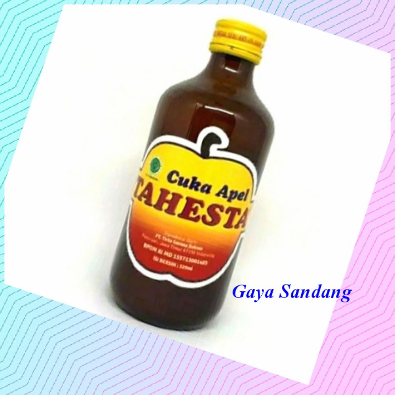 Jual Tahesta Cuka Apel 320ml Shopee Indonesia