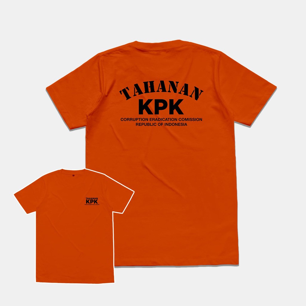 Jual Kepswell Kaos Tahanan Kpk Kata Kata Cotton Combed S Unisex