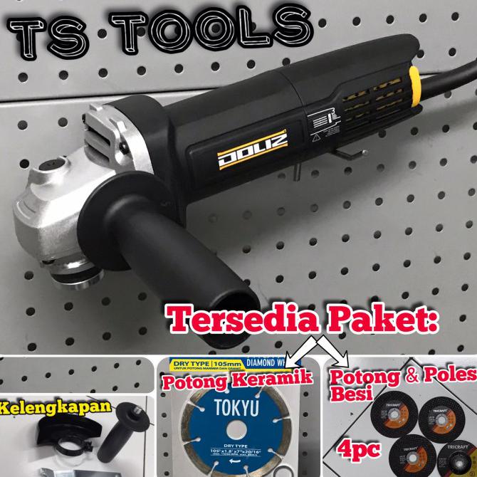 Jual Mesin Gerinda Tangan 4 Doliz BA 730 Angle Grinder 4 Doliz