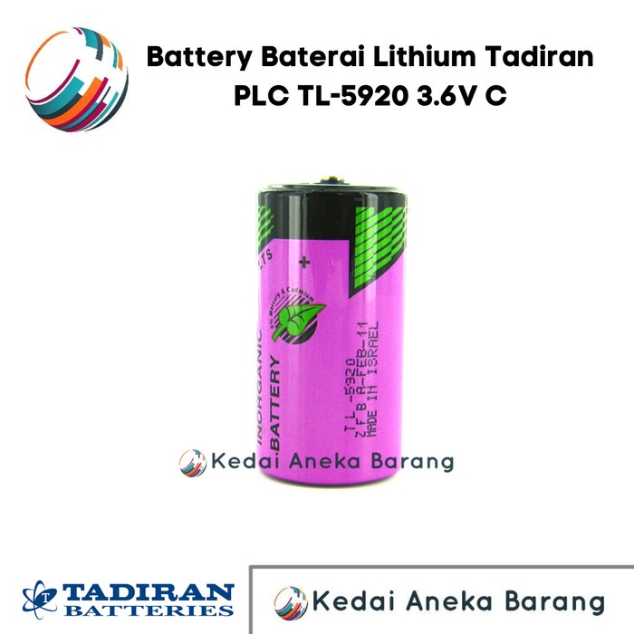 Jual Battery Baterai Lithium Tadiran Plc Er Tl Sl V C