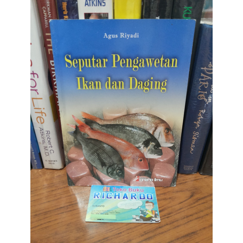 Jual Buku Seputar Pengawetan Ikan Dan Daging Agus Riyadi Shopee