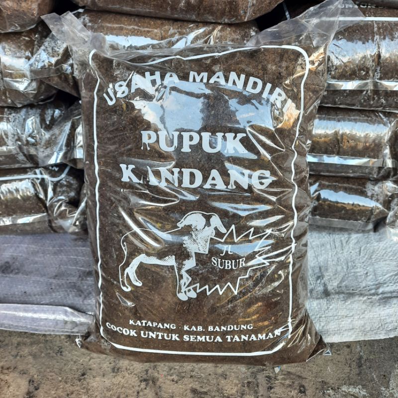 Jual Pupuk Organik Pupuk Kandang Media Tanam Kohe Kambing Halus