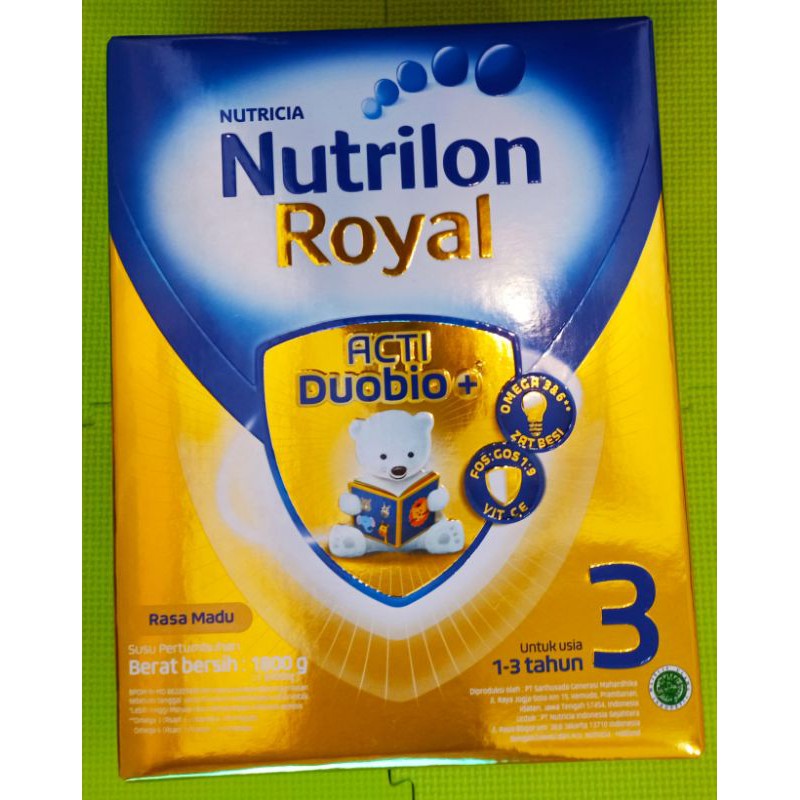 Jual Nutrilon Royal Rasa Madu Kemasan Gr Exp Aug Shopee