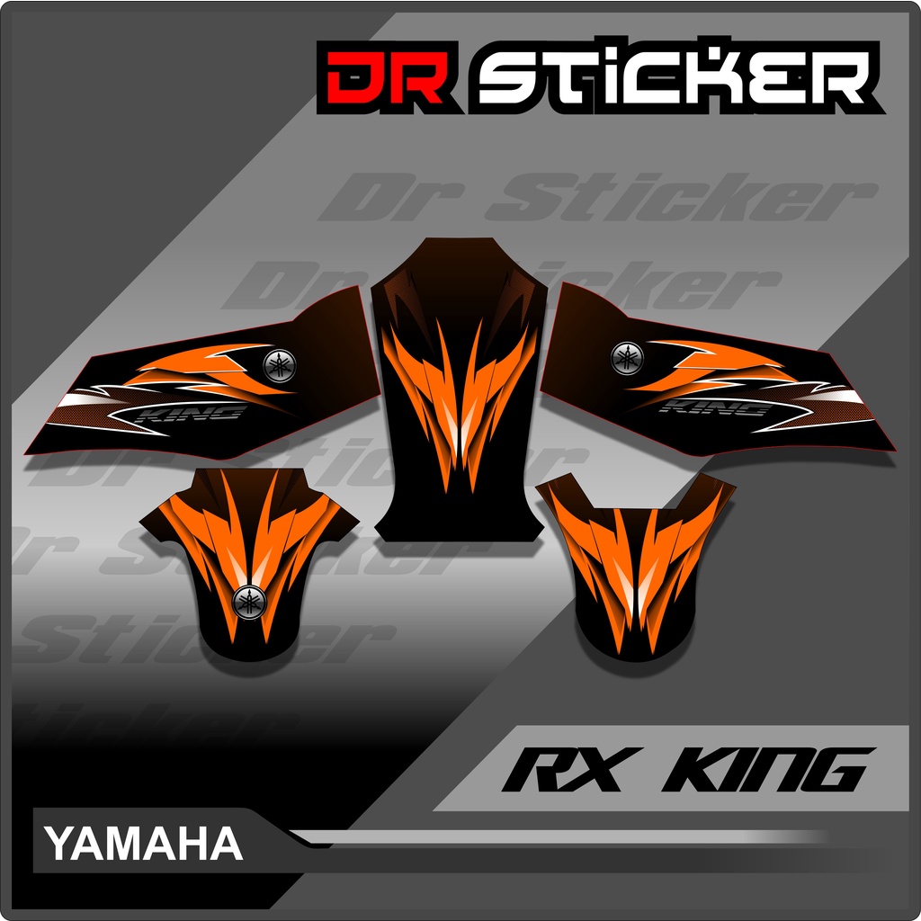 Jual Decal Yamaha Rx King Sticker Decal Rx King Full Body Desain