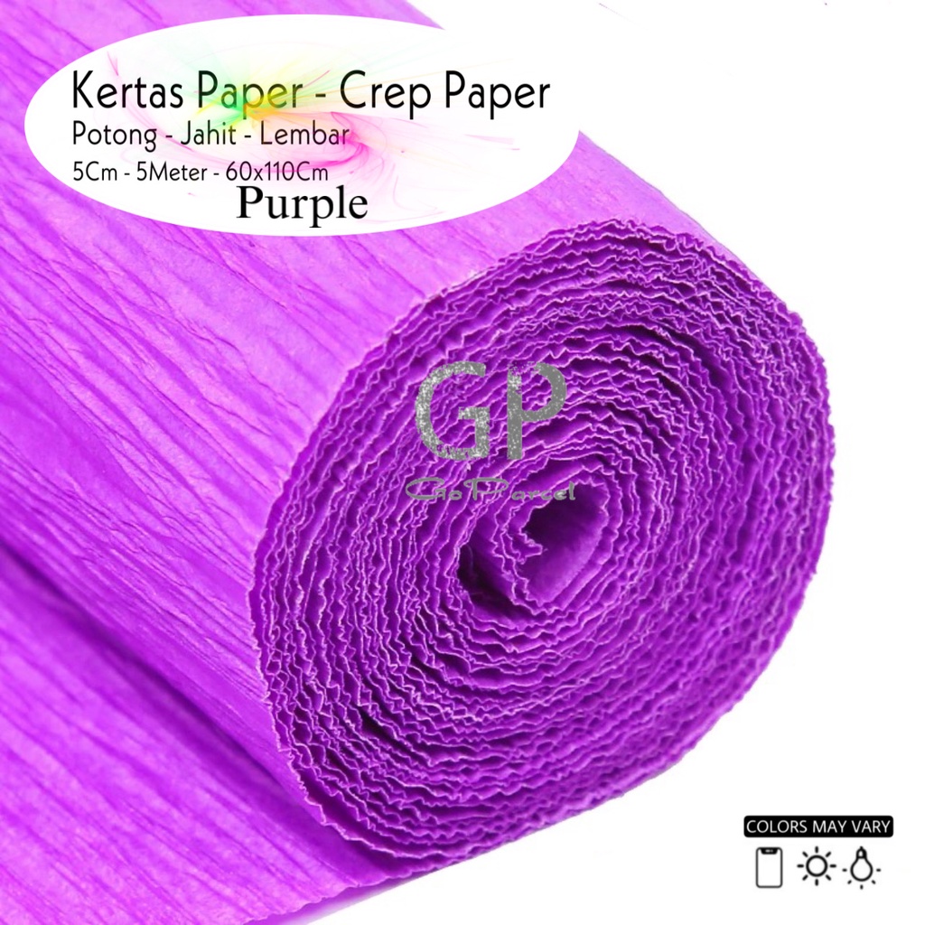 Jual Ecer Kertas Crepes Kertas Krep Potong Tissue Crepp Tisu