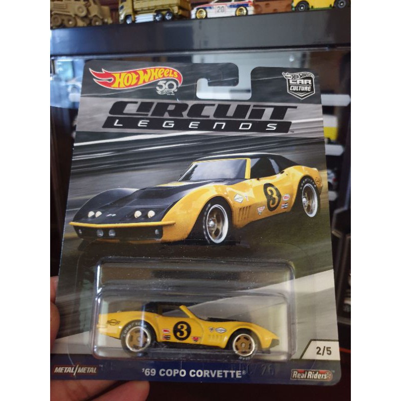 Jual HOT WHEELS 69 COPO CORVETTE CIRCUIT LEGENDS Shopee Indonesia