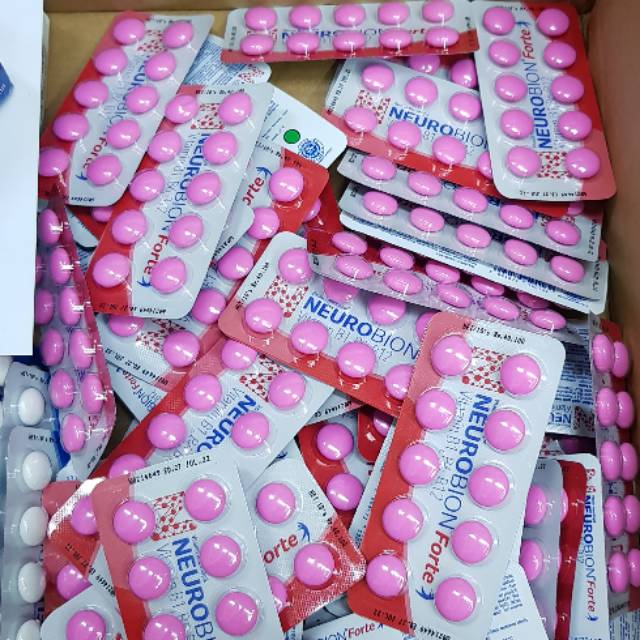 Jual Neurobion Forte Pink Isi 10tablet Shopee Indonesia