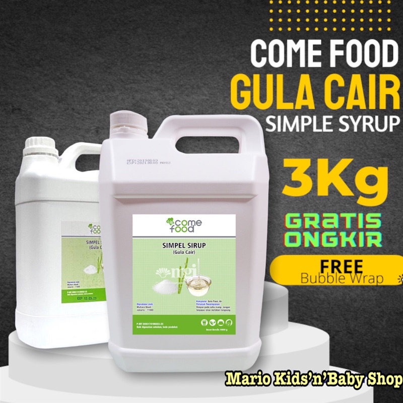 Jual Come Food Simple Syrup Tang Mi Gula Tebu Cair Import Taiwan Kg