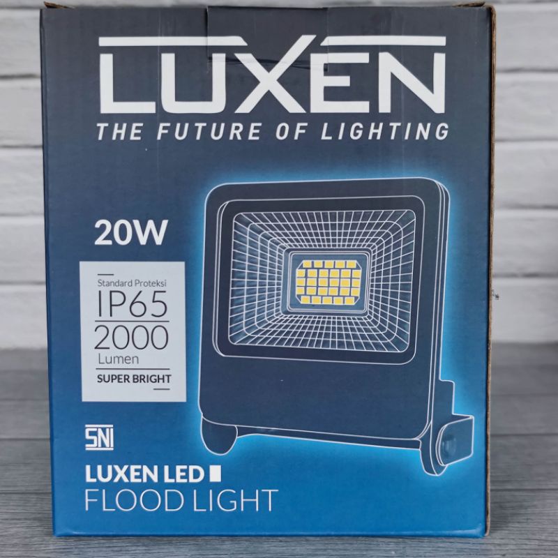 Jual Luxen Lampu Sorot Led Floodlight W Watt Bagus Original