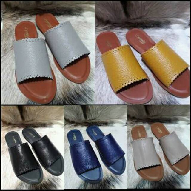 Jual Sandal Kulit Asli Buatan Garut Shopee Indonesia