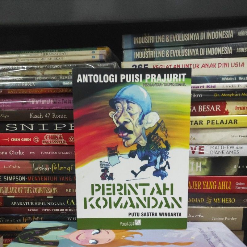 Jual Buku Original Antologi Puisi Prajurit Perintah Komandan Putu