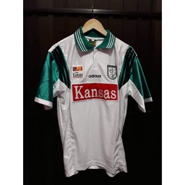 Jual Jersey Retro Persebaya Jersey Kansas Warna Hijau Tosca Dan Putih