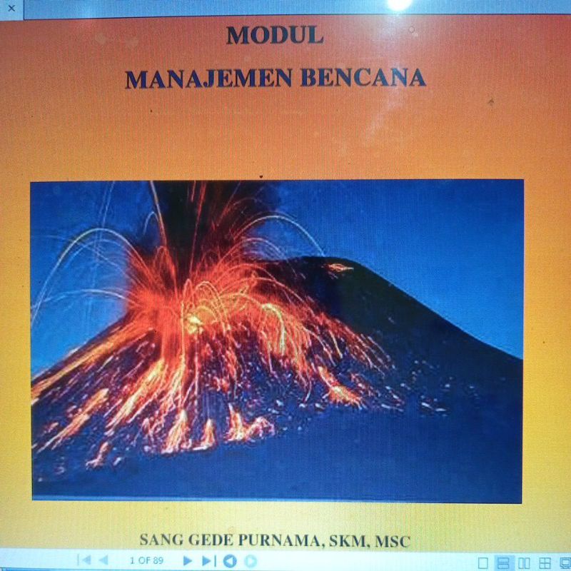 Jual Buku Modul Manajemen Bencana Shopee Indonesia