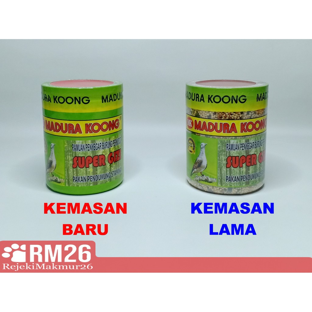 Jual Pakan Perkutut Madura Koong Shopee Indonesia